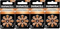 Vista 1 de Duracell Hearing Aid Size 312 Batteries, 32 Count