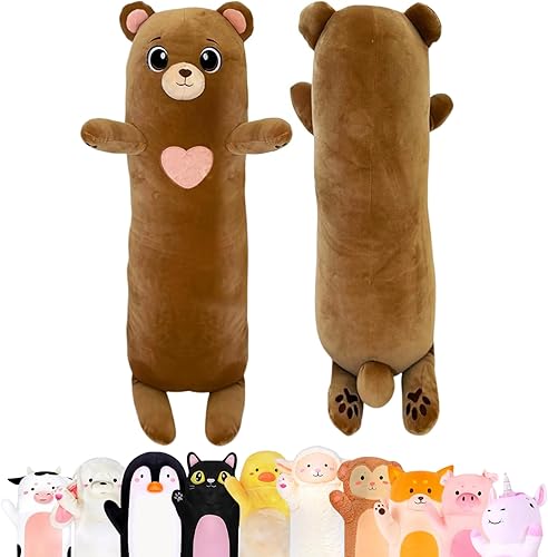 Miniatura 1 de Cuddle Paws Almohada corporal de felpa grande de pato de 23 pulgadas, juguetes de pato, bonita almohada de pato, regalo para novia, peluches grandes