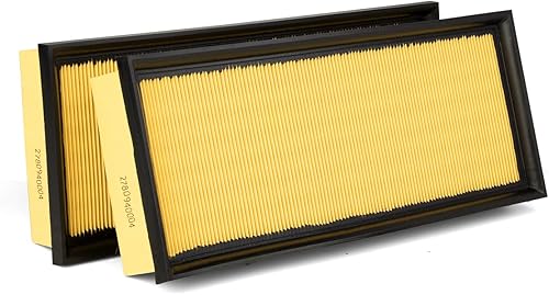 Cartist Filtro de aire de motor de 2 piezas para Mercedes-Benz S550 2012-2017, SL550 2013-2020, CLS550, E550, GL450, GL550, GLS550, G63 AMG, GLE63