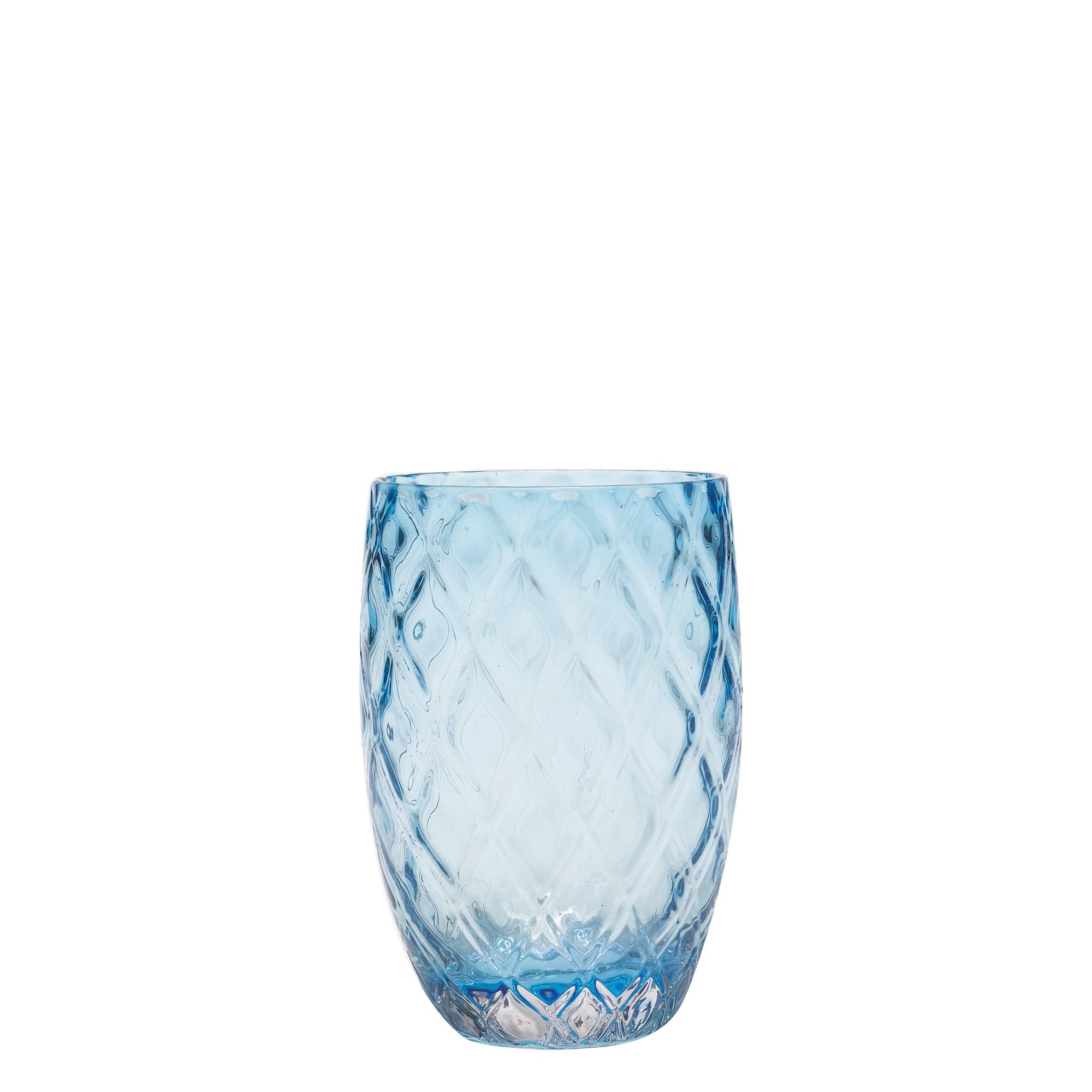 Zafferano Losanghe vasos de agua aquamarine para mesas de verano