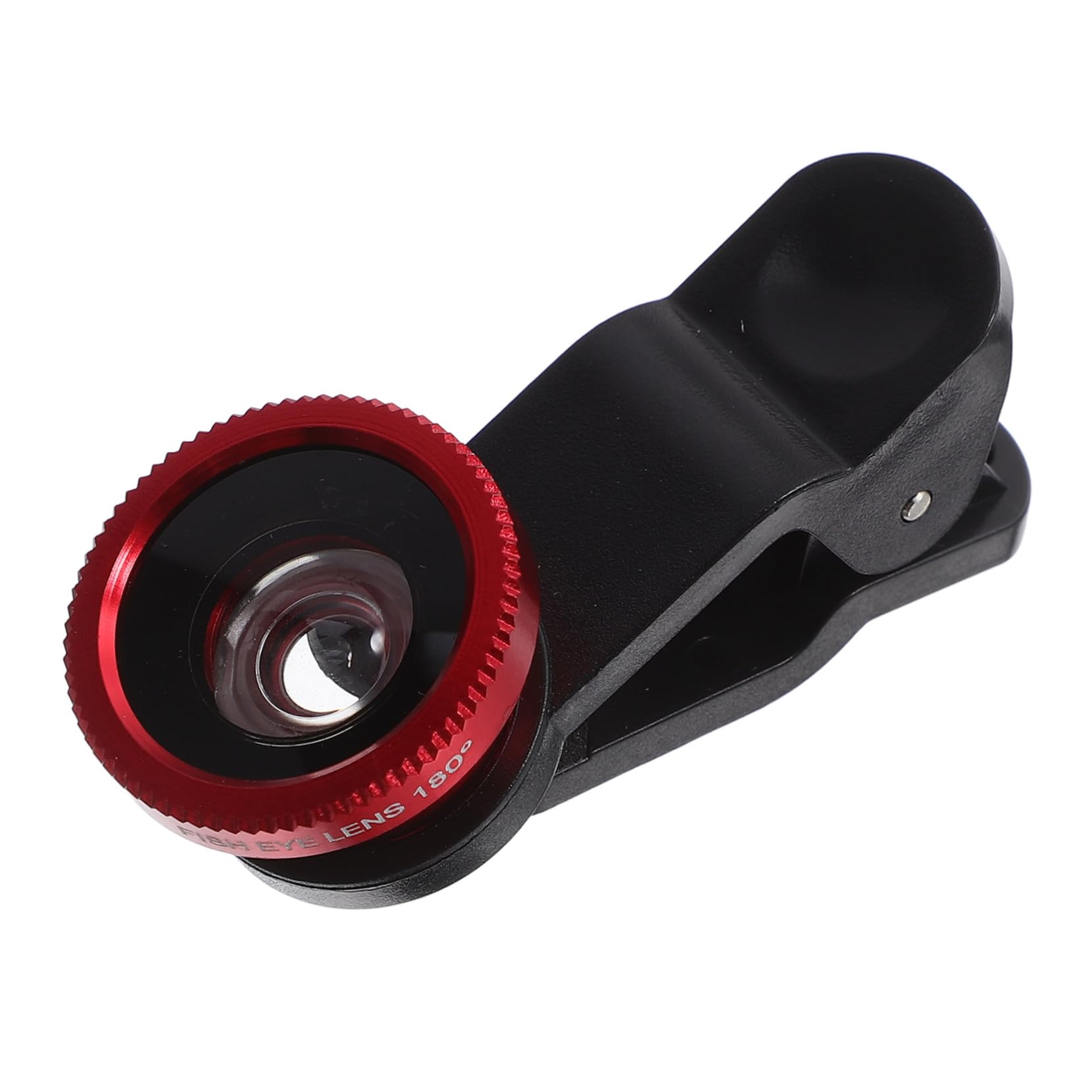 ARTIBETTER 2Sets Phone Lens Kit Red Fish Eye Lens Black Clip Wide Angle Lens Macro Lens for Smartphone Photography for Capturing Detail and Perspective