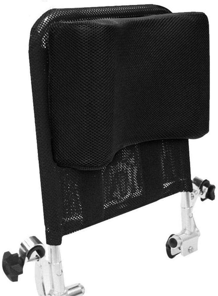 Einstellbare Rollstuhl Kopfstütze Rückenlehne Neck Unterstützung, Komfortable Sitz Zurück Kissen U Typ Kissen, tragbare Neck Rest Kissen Back Extension Kissen für Reise Rollstuhl Zubehör (Schwarz)