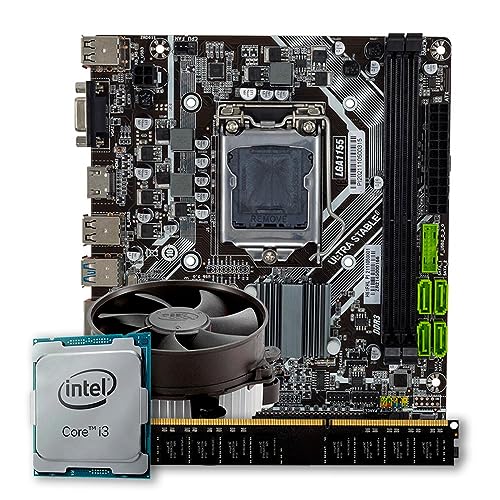 Kit Upgrade, Processador Intel Core i3 + Placa Mãe + 8GB DDR3