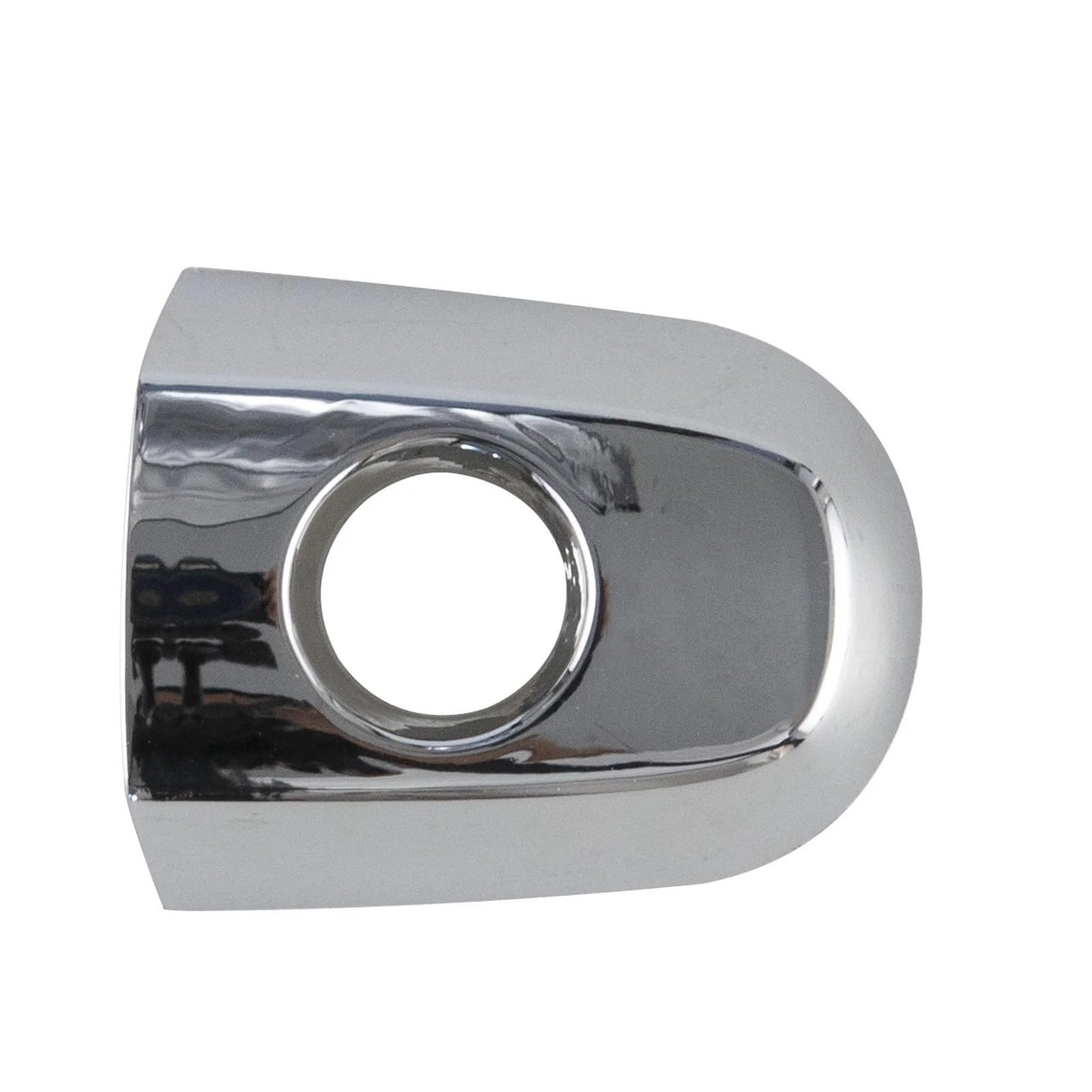 Ropaix Cover With Hole Side Exterior Door Handle For Toyota For Innova For Vios For Fortuner For Hilux For Vigo For Corolla 2005-2015 Exterior Outer Door Handle Chrome(Cover With Hole)