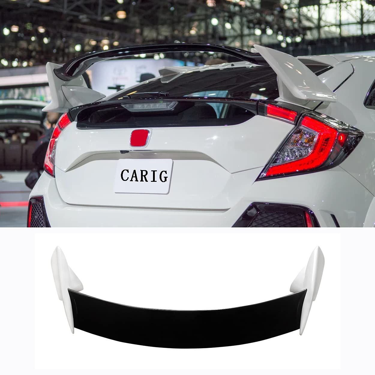 CARIG シビック リアスポイラー ホンダ Amazon | CARIG シビック リアスポイラー 2016-2021 ホンダ