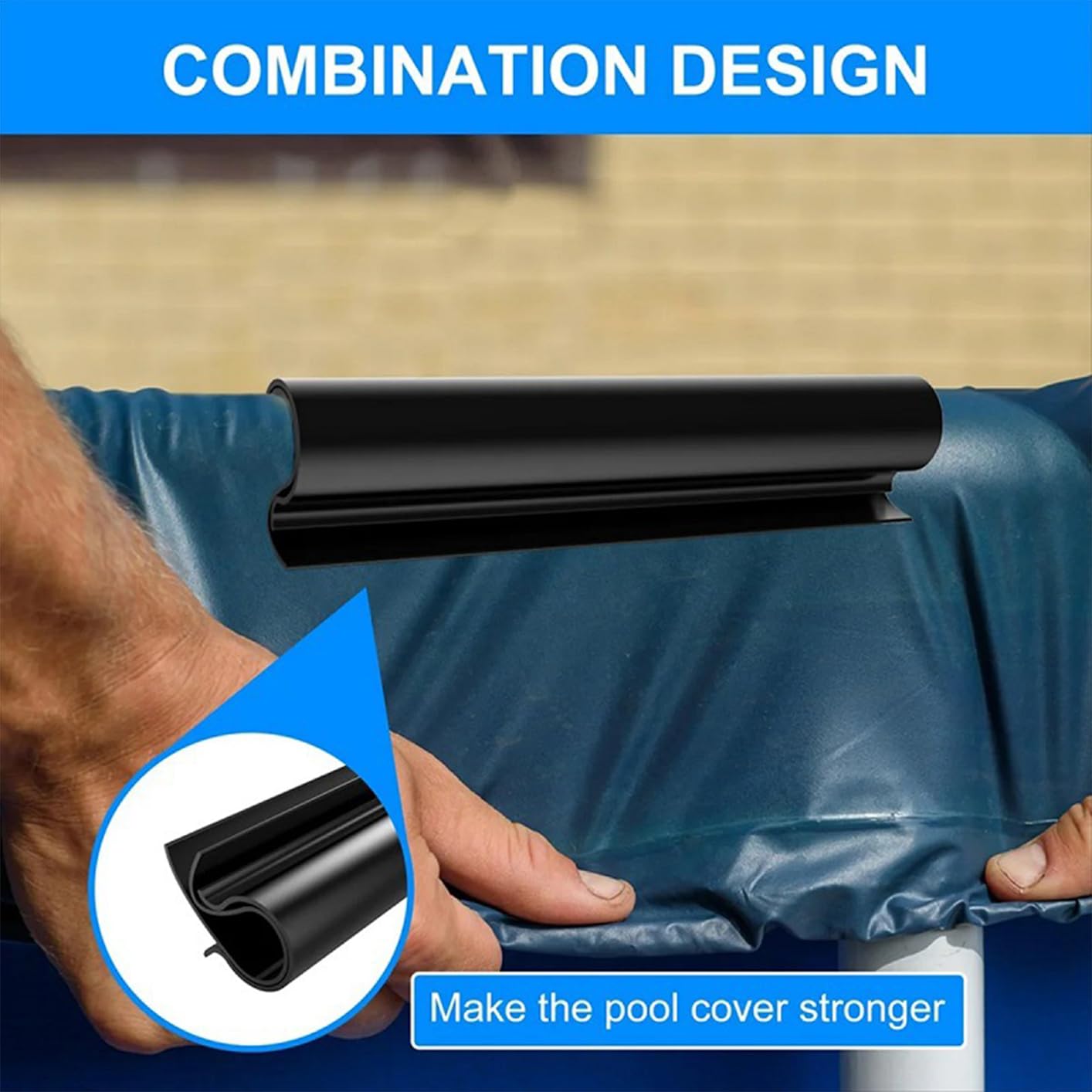 Grapas Para Cubierta De Piscina De Invierno Abrazaderas Resistentes Al