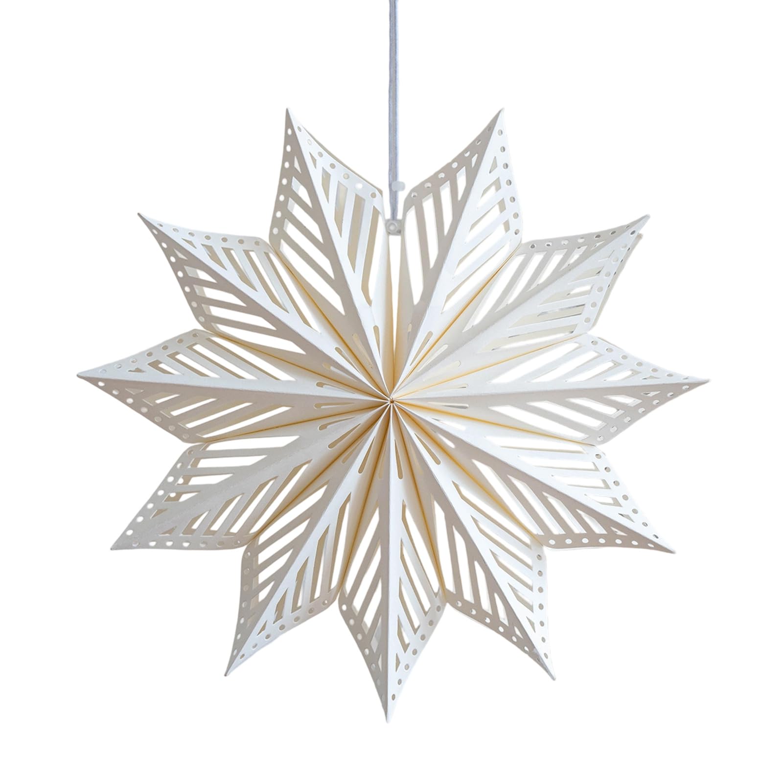 KAQNTUD Christmas Tree Decoration Snowflakes Decorations Waterproof Paper Craft for Christmas Party Interior Decoration Durable Paper Snowflakes Ornament