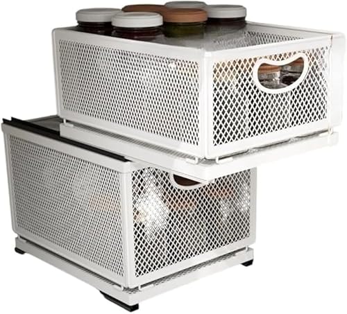 Rutexc 収納ボックス キャスター付き 大容量薄型 接続可能 二重式設計 ベッド下・キッチンラック・キャビネット引き出し用 小物・漫画本・スーツ収納 家庭用