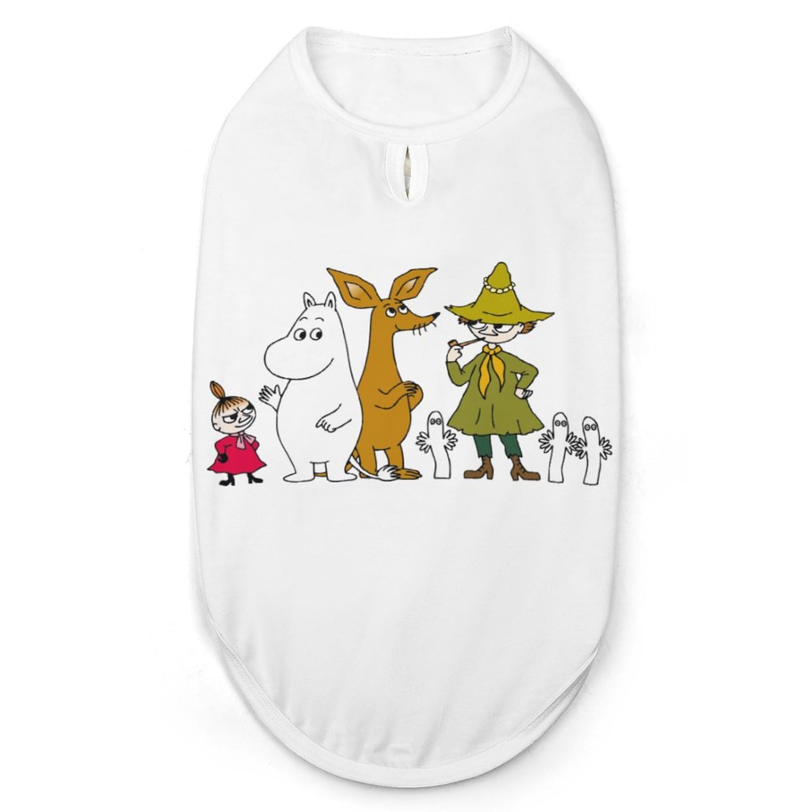 Amazon.co.jp: ペット服 ムーミン 犬服 ペットウェア Tシャツ 袖なし