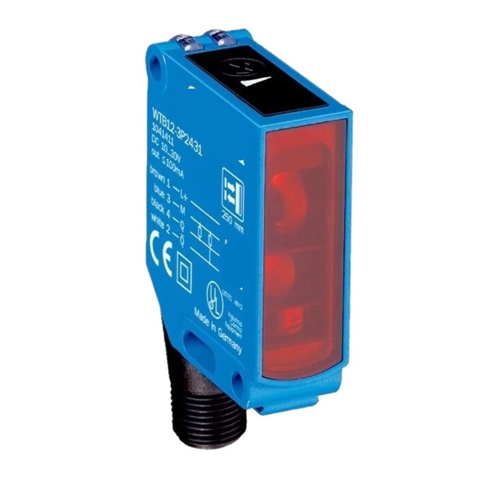 MBPAIHOP 1pcs WTB12-3P2431 Photoelectric Sensor, 1041411(WTB12-3P2431)