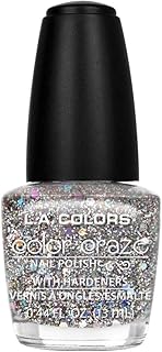 L.A. Colors Craze Nail Polish, Glitter Bomb, 0.44 Fl Oz (Pack of 1)