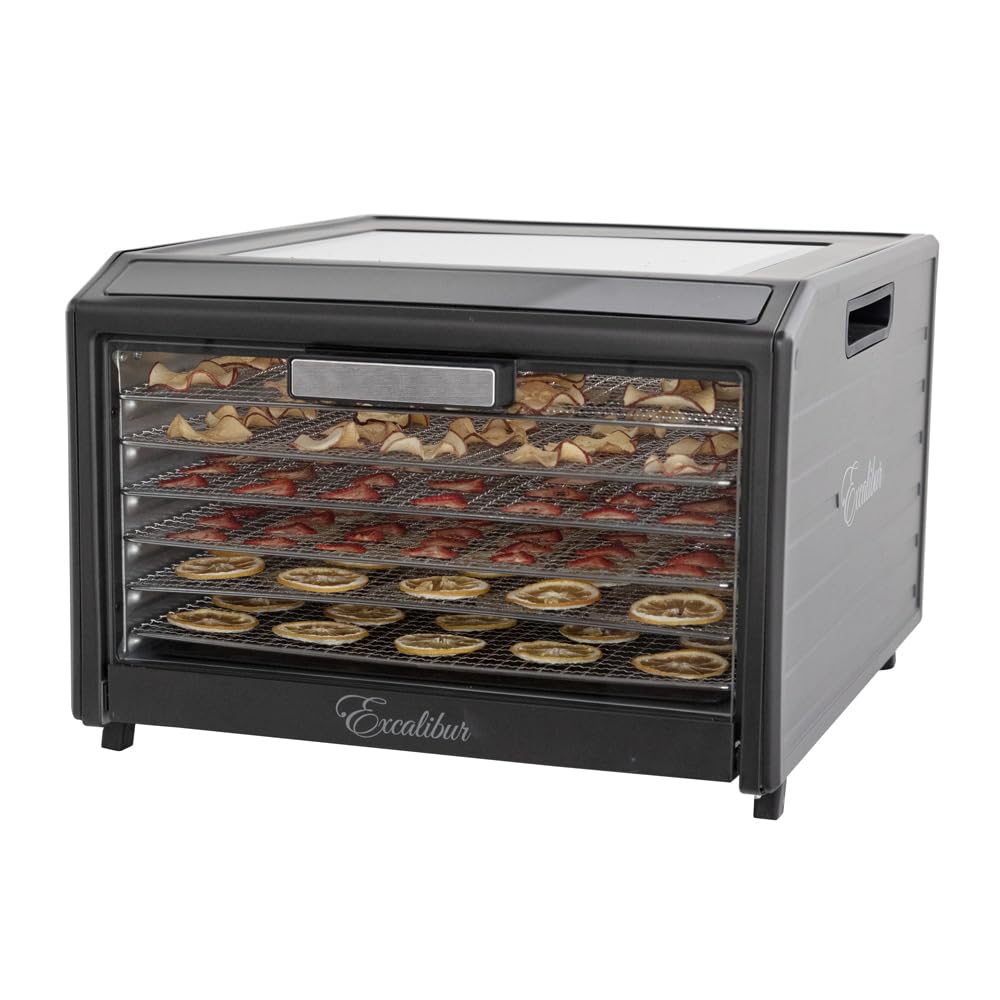 Déshydrateur Excalibur Performance 6 plateaux Inox - DH06SSSS13