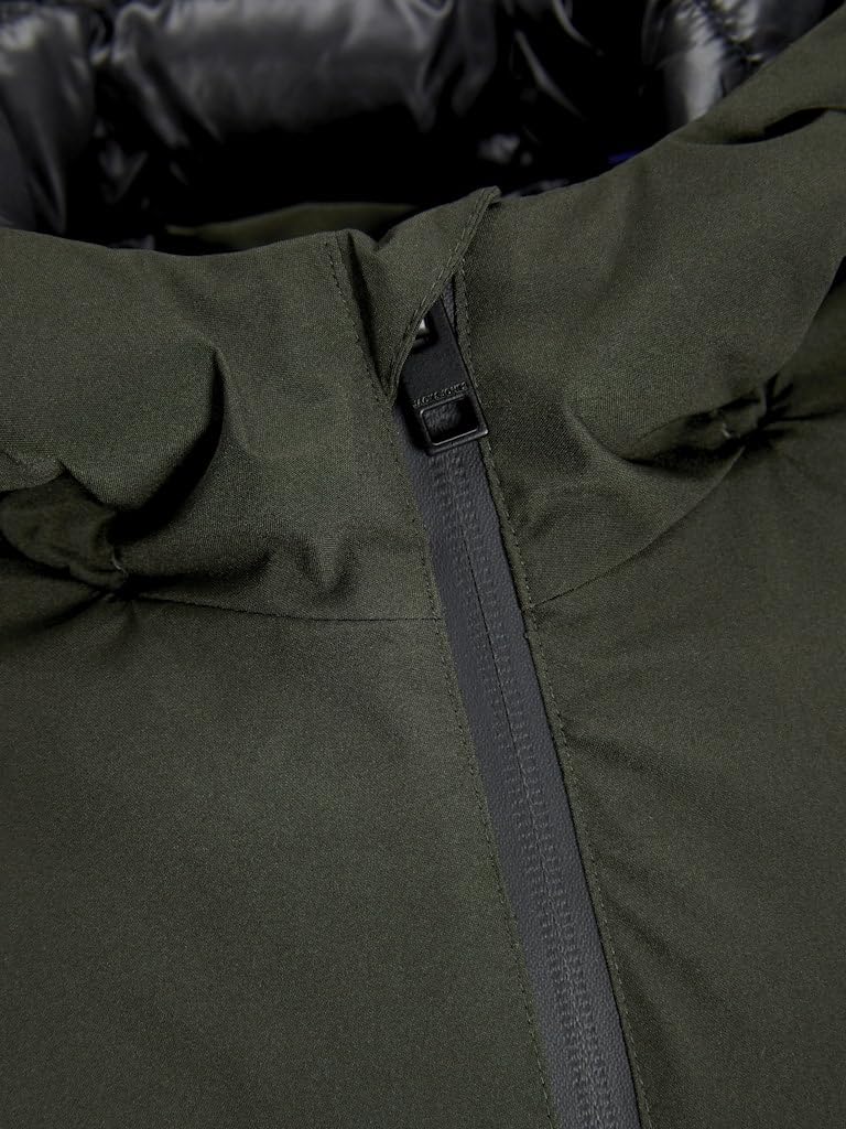 JACK&JONES JUNIOR JJPAYNE Parka Jacket Jnr Uomo, Rosin, 152 Bambino