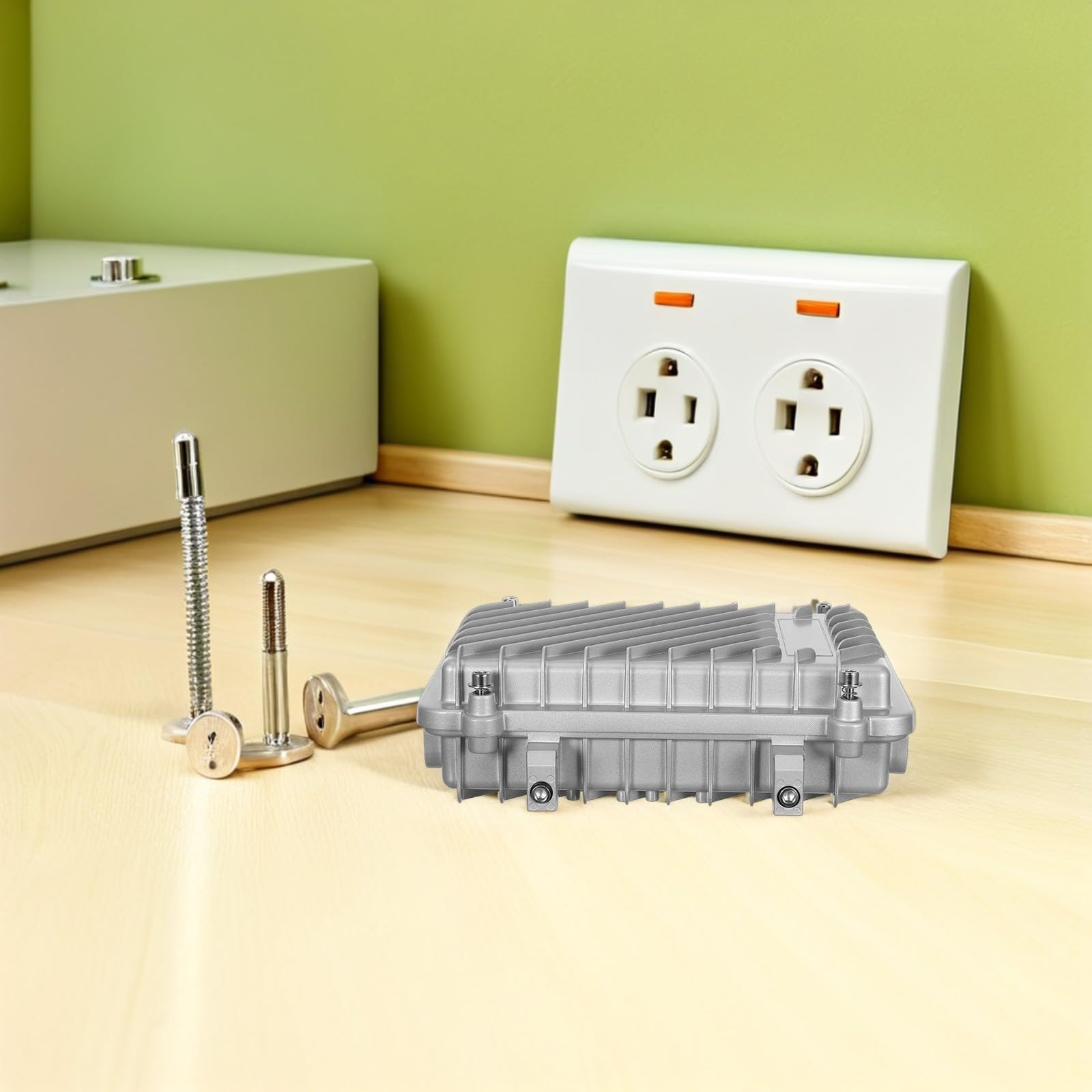 SEWACC Caja Resistente Intemperie para Exteriores Eléctrica de Aluminio Protección y Transmisión para Empalmes en Redes Industriales
