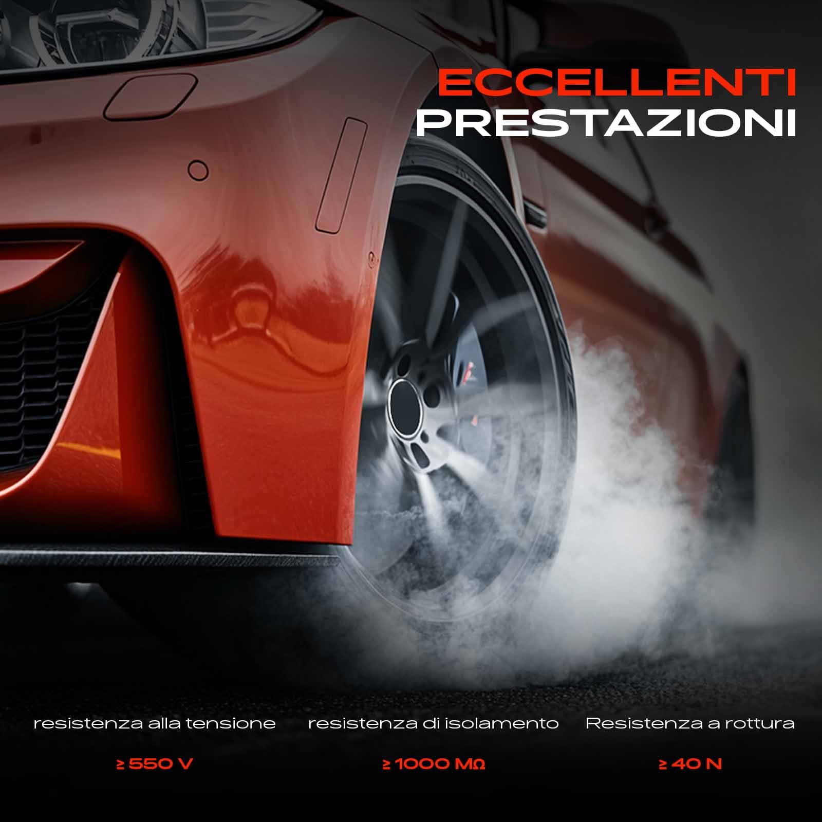 Frankberg 2x Indicatore di usura Usura delle pastiglie dei freni Compatibile con Serie 1 E81 Serie 1 E87 Serie 1 Cabriolet E88 Serie 3 Touring E91 Serie 3 E90 Replace# 34356789439