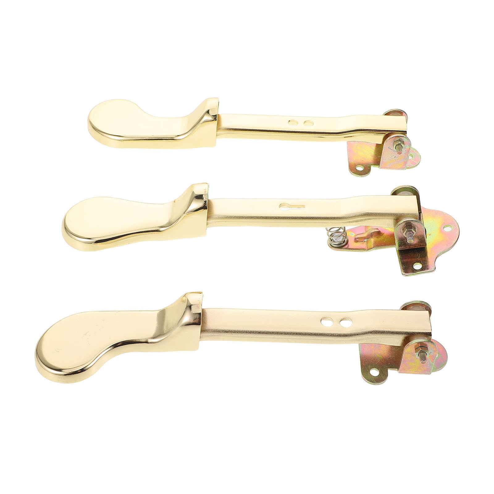 Pedale Sustain per Pianoforte Verticale Oro Metallo 3 Pezzi | Doppio Foro, Compatibilità, Design Elegante, per Musicisti Professionisti e Parti di Ricambio