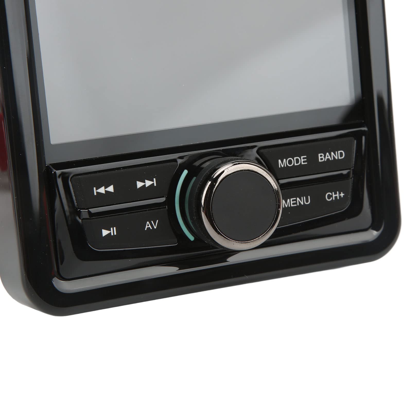 Estéreo Marino, Receptor de Radio para Barcos a Prueba de Agua, Pantalla Digital, Reproductor de Medios Estéreo para Barcos Marinos con MP3 MP5 USB AM FM AUX, Medidor de Radio Receptor, para Yates