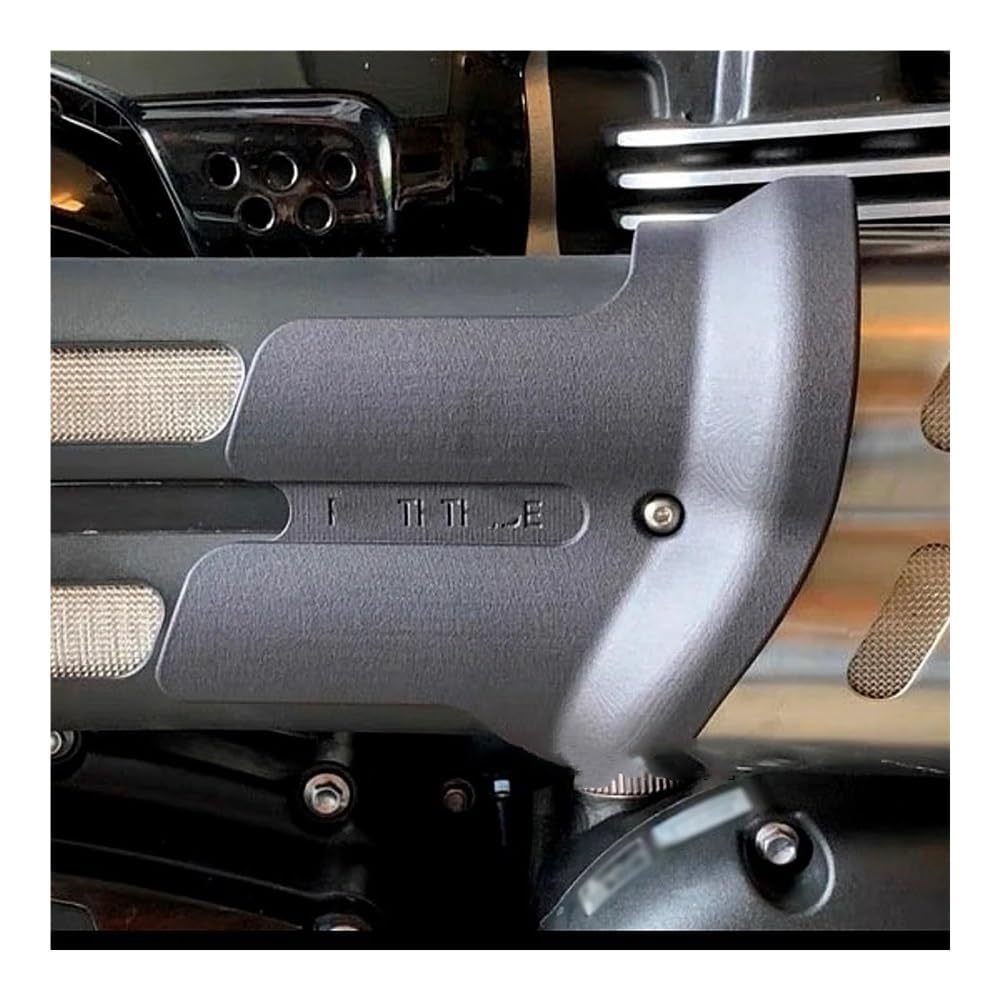 per Scrambler 1200 Moto Silenziatore di Scarico Curvo Tubo Scudo Termico Accessori di Protezione Scudo Termico Moto
