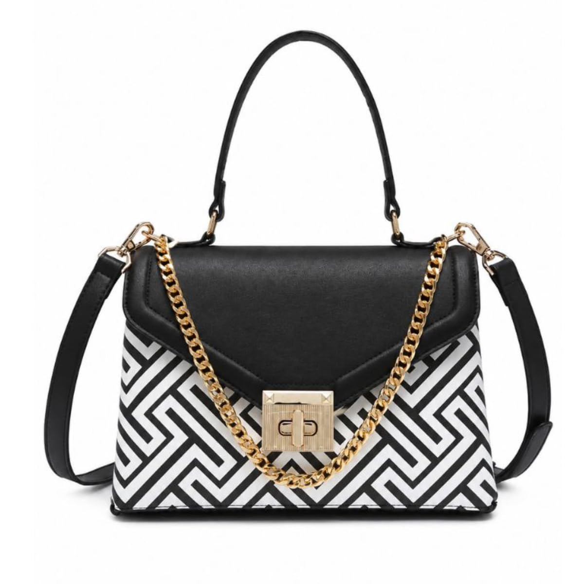 Printed Women Handbag Faux Leather Handbag for Women-picture-21