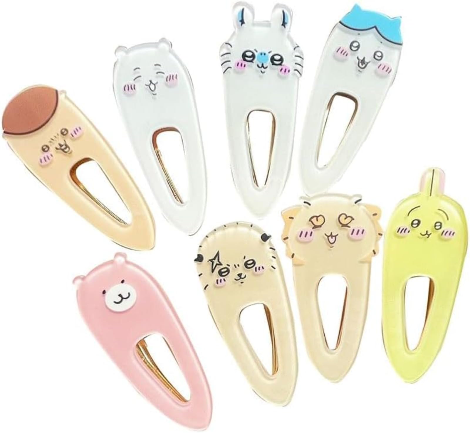 Amazon.co.jp: Chiikawa Hair Clip, Hairpin Goods, Hachiwale, Rabbit