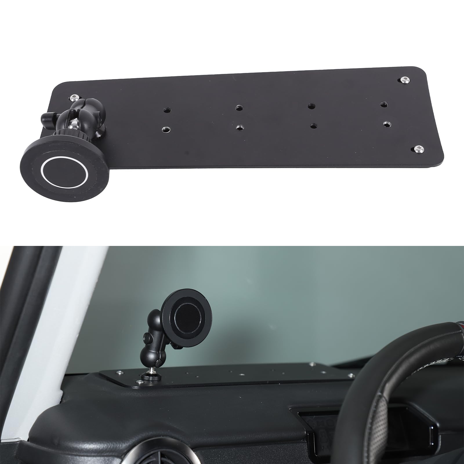 Soporte para teléfono móvil compatible con tablero de mandos INEOS Grenadier Dashboard, adaptador universal – Apto para más de 20 soportes magnéticos y cabeza de cacahuete