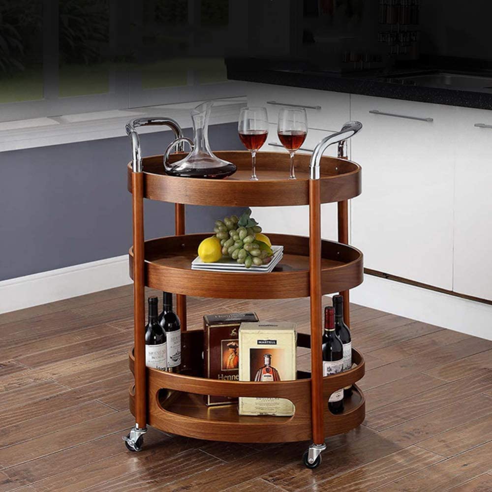 イーセンアーレン バタフライキッチンワゴン ドロップリーフトロリー