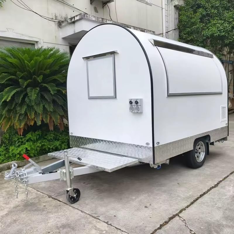 Food Trailer, Stainless Steel Trailer with Non-Slip Design, Suitable for Home Kitchens, Restaurants, and Cafes, Durable and Easy to Clean, Ideal for Various Settings.