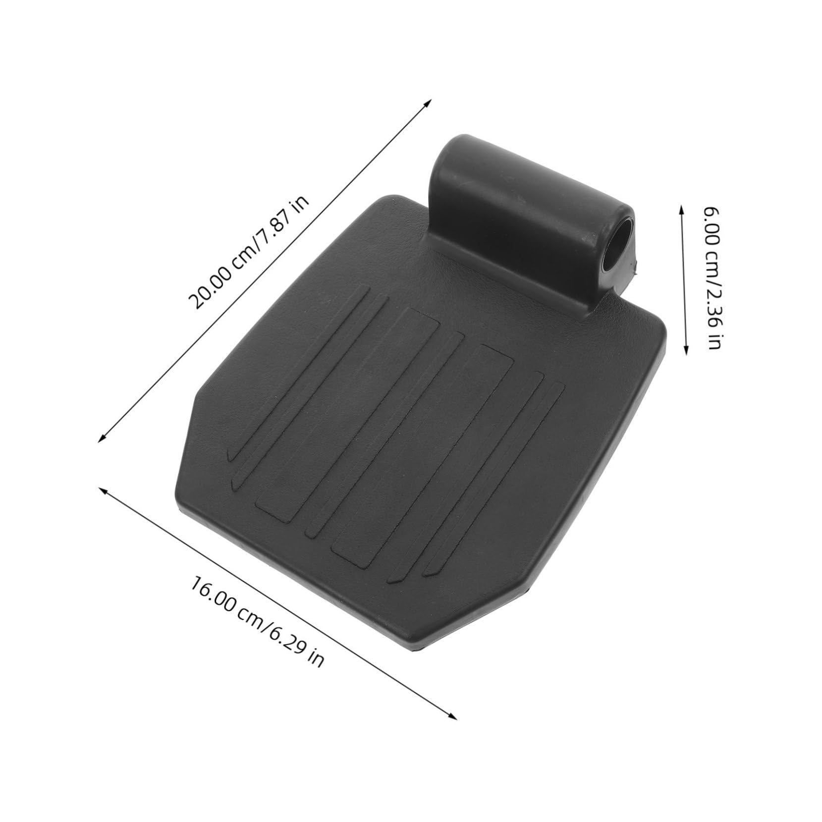 Beavorty Wheelchair Foot Rest Cushion Wheelchair Footrest Comfortable Footplate