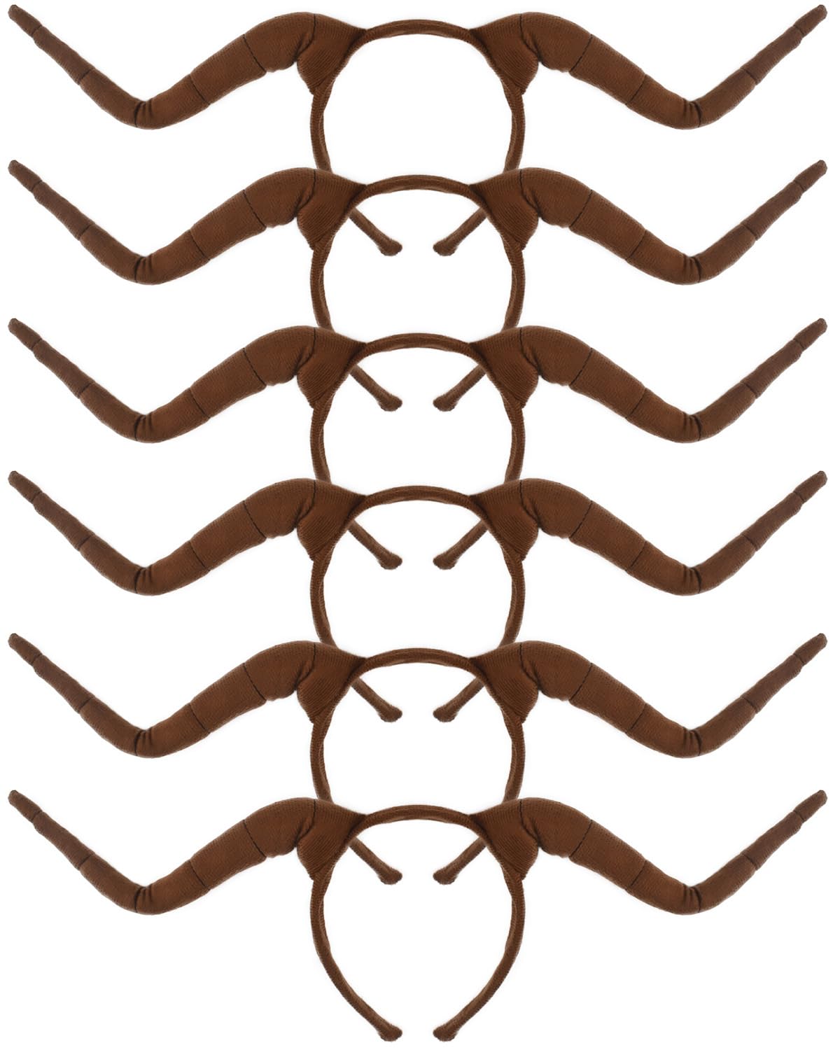 HODRME 6 PCS Animal Ears Headband-Halloween Christmas Festival Theme Party Animal Cosplay Costume Headbands