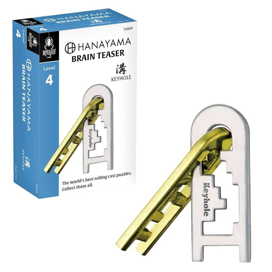 hana！BL①〜⑥53冊 Amazon.com: BePuzzled |Keyhole Hanayama Metal Brainteaser
