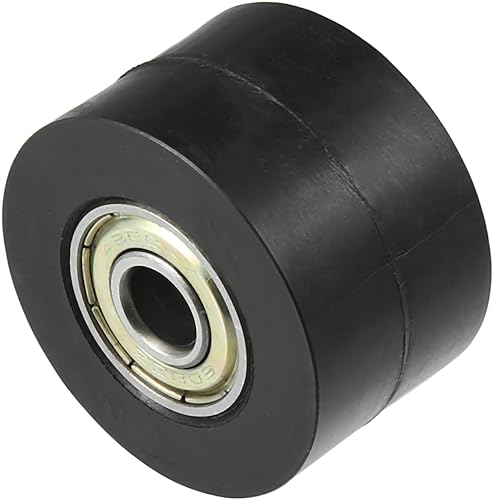 Miniatura 4 de Motoforti Guía de rueda tensor de rodillo deslizante de polea de cadena de transmisión de 0.315 in para bicicleta de calle, motocicleta, ATV, color