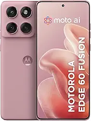 Smartphone Motorola Edge 60 Fusion 5G - 256GB 16GB (8GB RAM+8GB Ram Boost) 50MP Sony AI Camera IP68 NFC - Rosa
