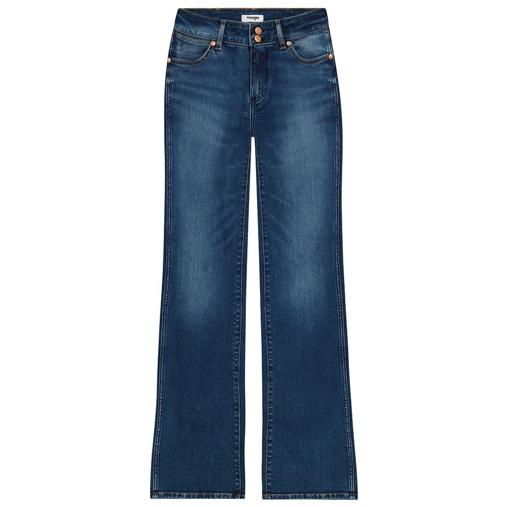 Wrangler Damen Low Rise Bold Boot Jeans