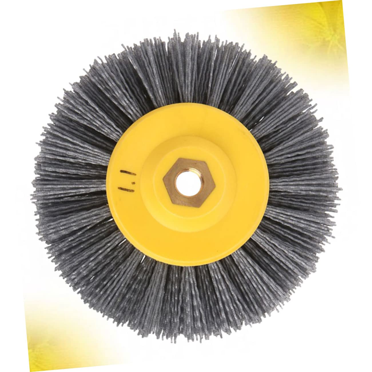 Rueda de Pulido Herramienta para Amoladora Eléctrica de Nylon para Eliminar Capa de Óxido en Superficies Metálicas