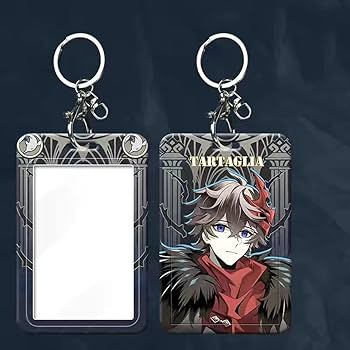 Amazon.co.jp: 原神 パスケース ファデュイ執行官 キーホルダー