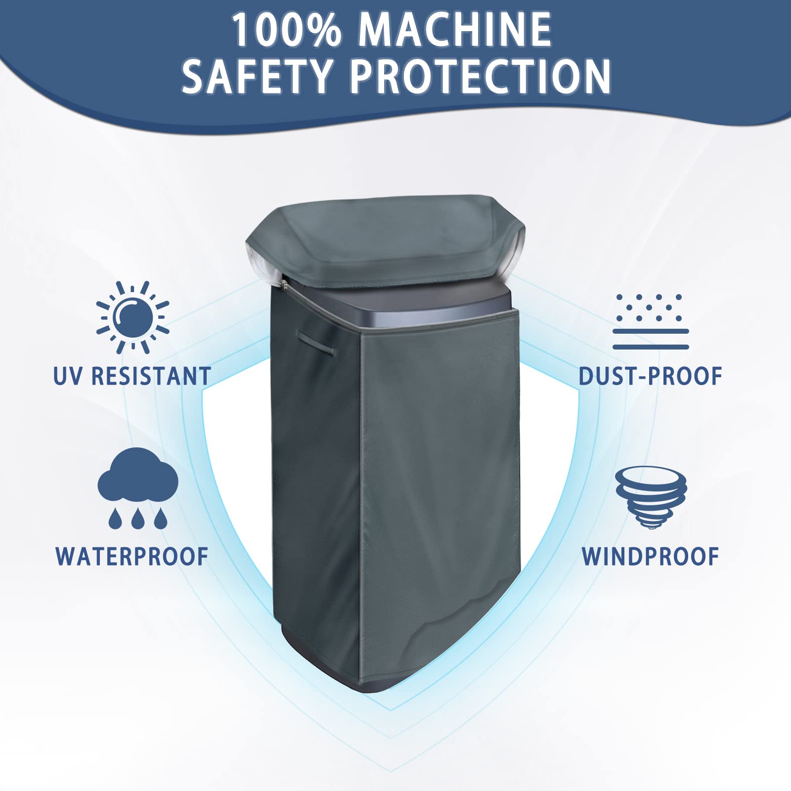 Water Softener Cover - Durable Outdoor Protection -7