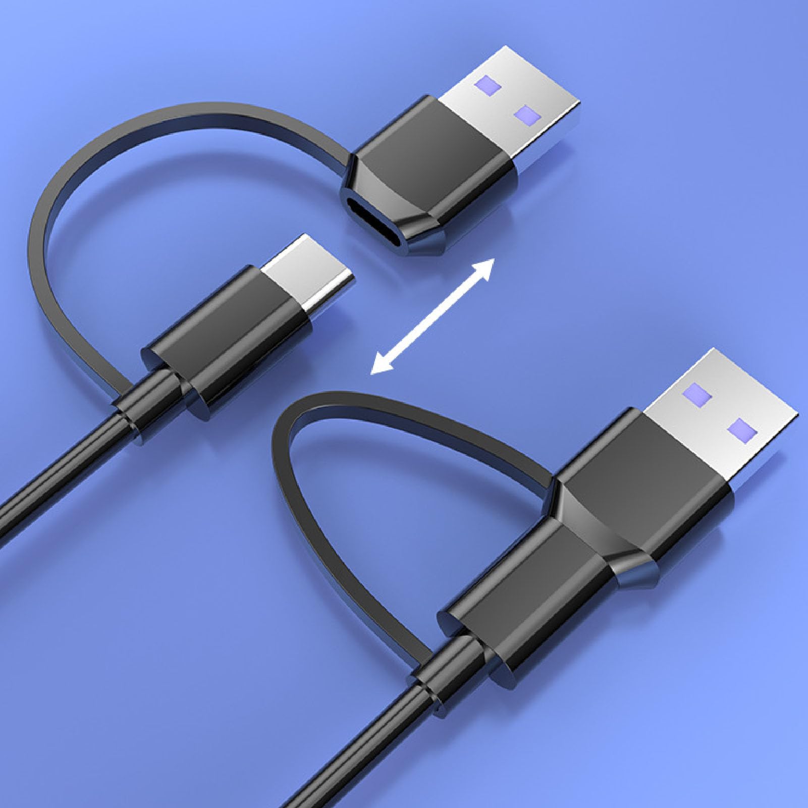 PUSOKEI Adaptateur de Prise Audio USB/USB C à 3,5 Mm, Carte Son Stéréo Externe avec Contrôle de Volume, Son Surround Virtuel 7.1, Bluetooth 5.0, Bouche et Jeu