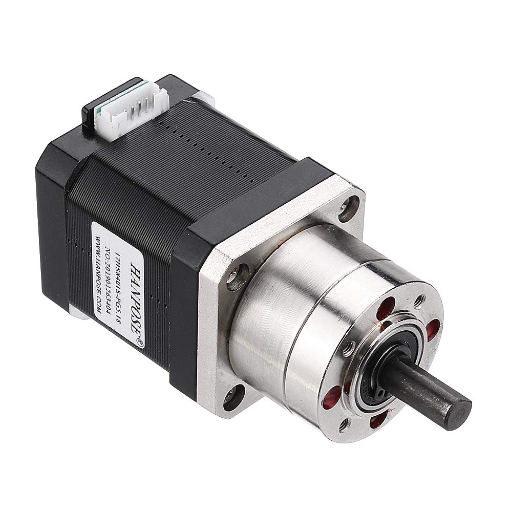 KingLan 17Hs8401S-Pg Nema 17 Extruder-Getriebeschrittmotor 42 Motorübersetzungsverhältnis Planetengetriebeschrittmotor - Übersetzungsverhältnis 14-1