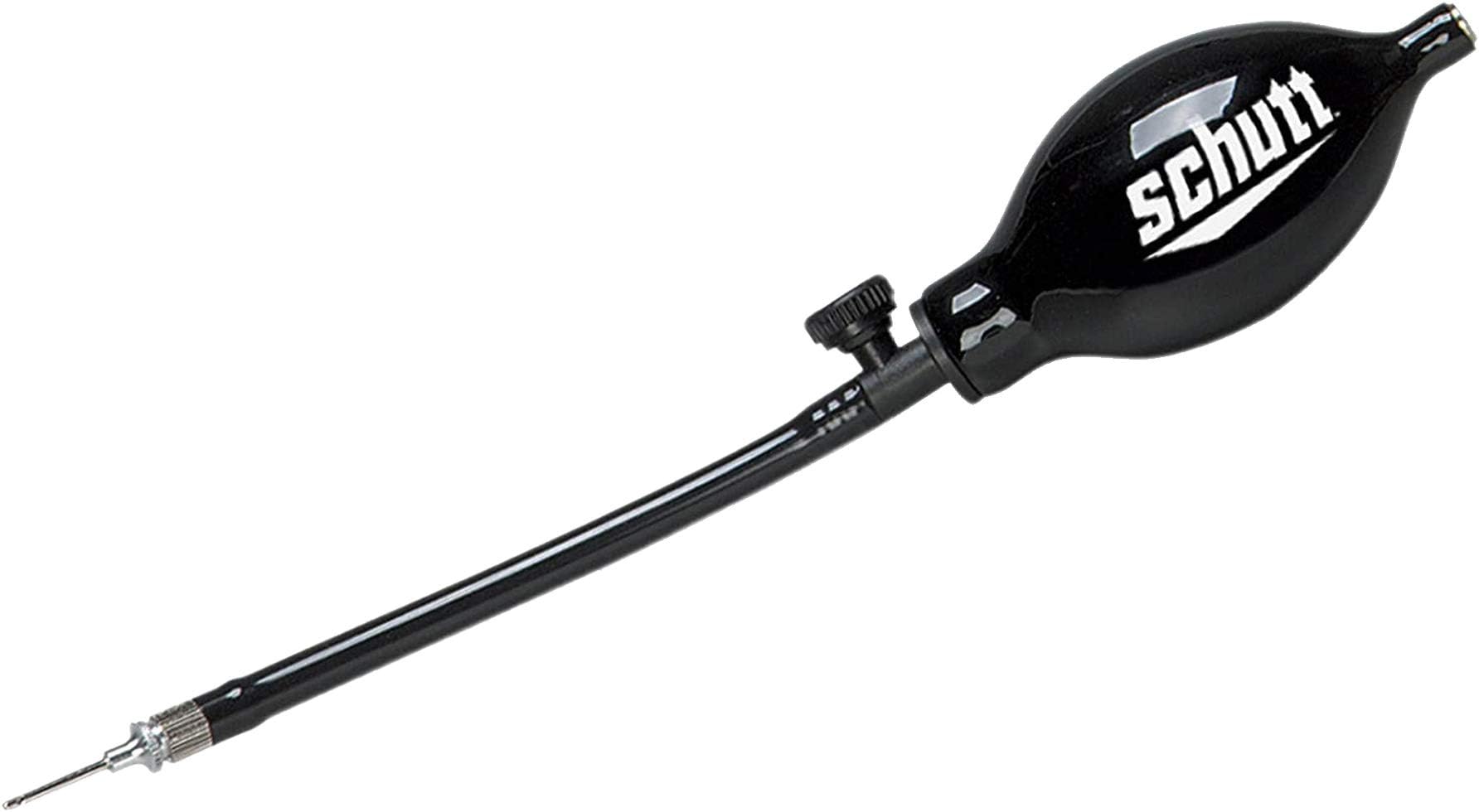 Schutt Sports Football Helmet Inflator Pump - Designed Specifically for Fitting Football Helmets with Inflatable Liners Black, One Size