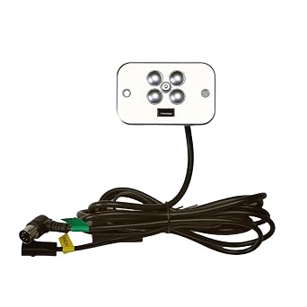 Power Recliner Raffel Systems Model CTR UR2 08 MW BR 5 Button 2 and 5 Pin Hand Control Replacement with USB for Lift Chair