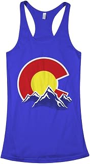 Women's Colorado Mountain Racerback Tank Top