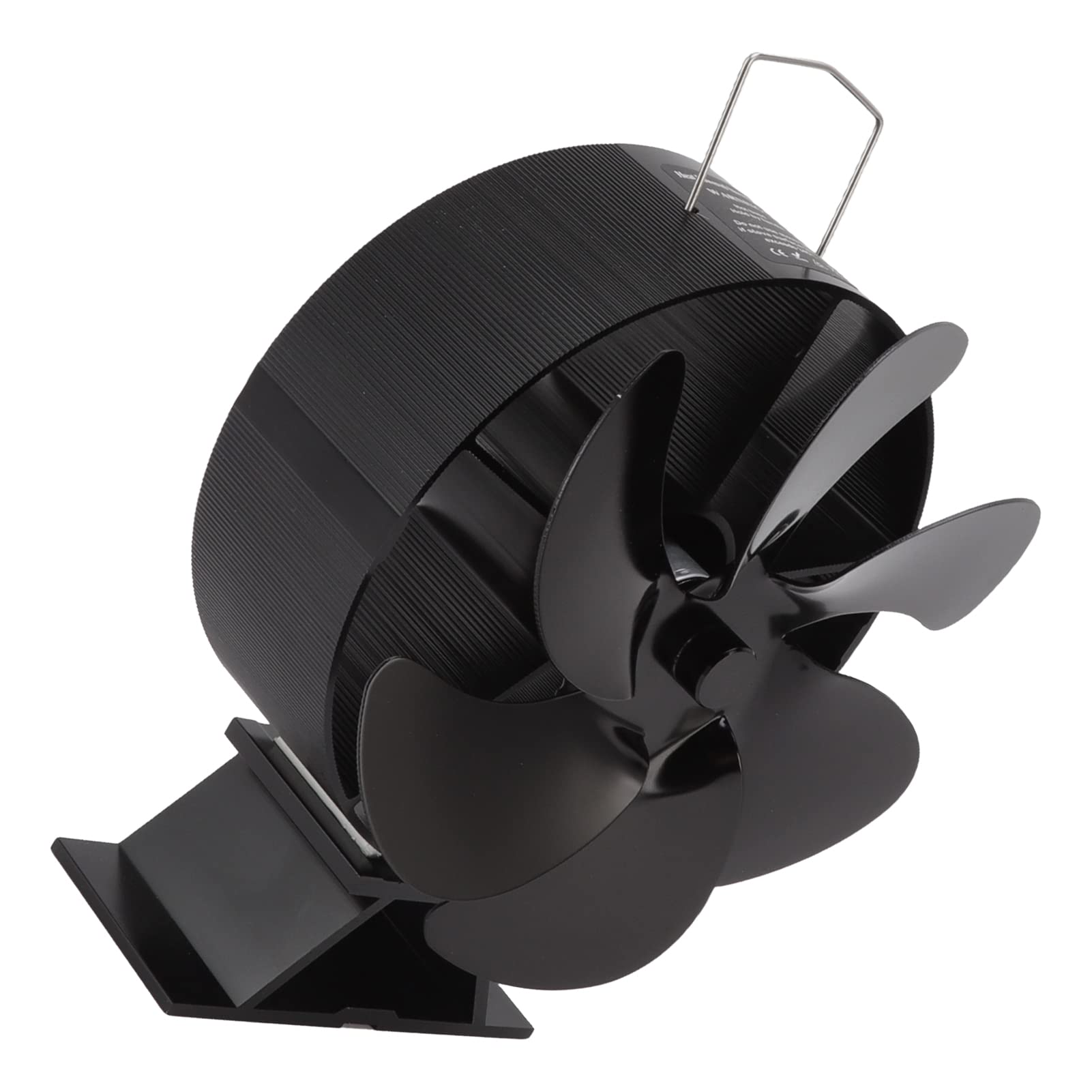 Ventilatore per Camino a 6 Pale Modulo Termoelettrico Ventilatore per Stufa a Legna Ventilatore di Circolazione dell'Aria a Legna Alimentato a Calore per la Casa in
