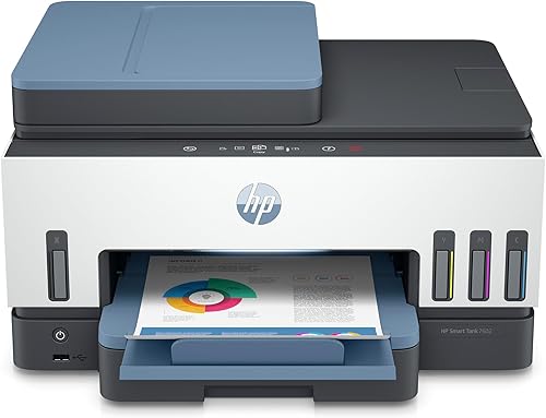 Miniatura 28 de HP Smart Tank 7602 Impresora inalámbrica todo en uno con 2 años de tinta incluidos, impresión, escaneo, copia, fax, mejor para el hogar, tanque de