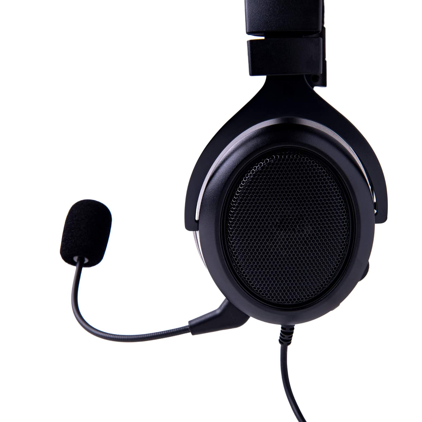 Yunseity Micrófono de Juego de Repuesto Compatible con Corsair HS50 HS60 HS70 HS70 SE Reemplazo de Cancelación de Ruido Micrófono de Juego Claro Micrófono de Sonido de Juego
