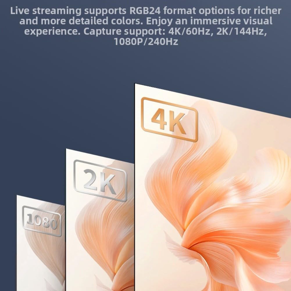 Tarjeta de captura de video 4K60Hz para Switch para PS5 Loop-Out