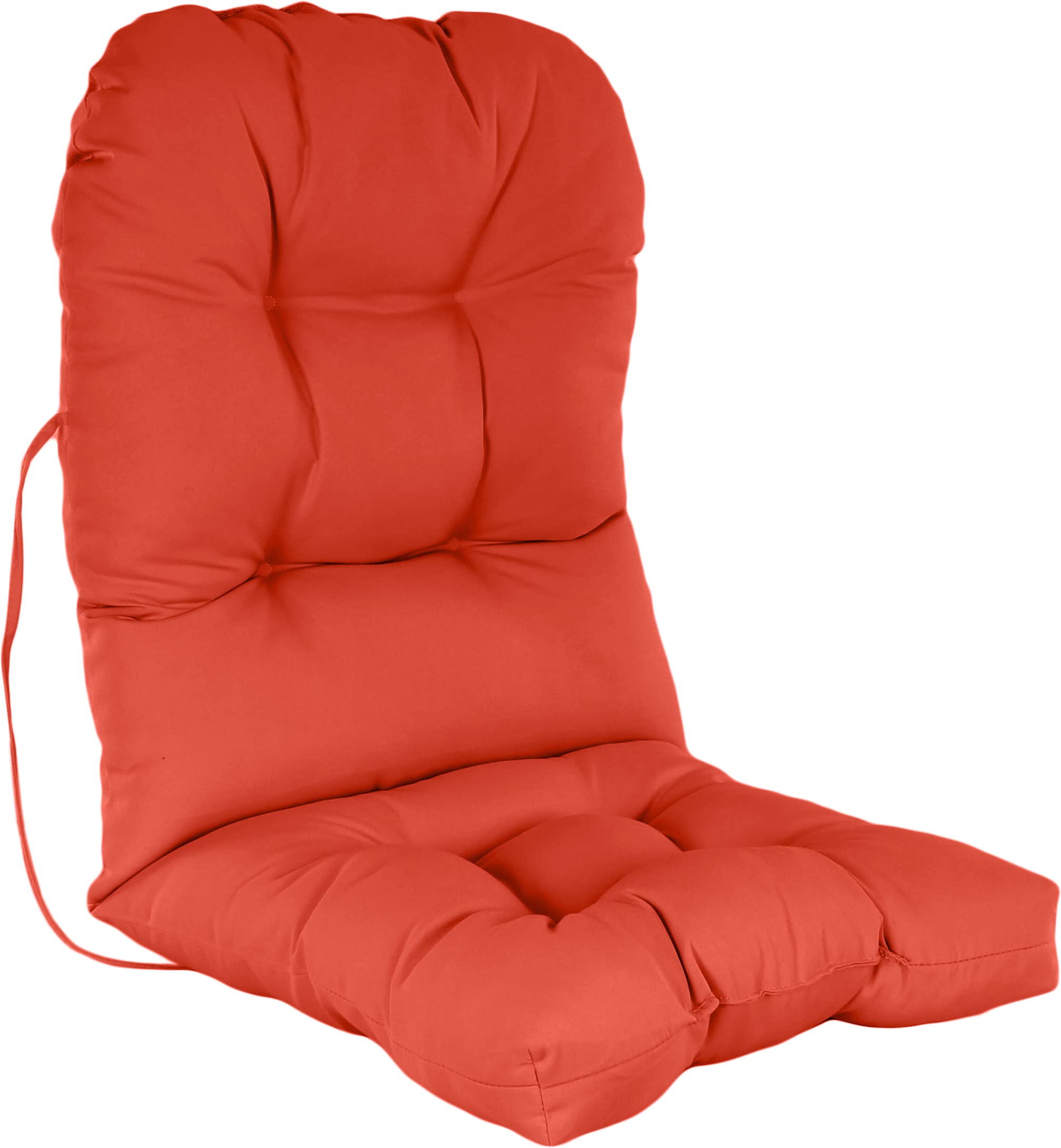 College Covers Indoor/Outdoor Adirondack Patio Seat Cushion, 45 in x 20 in x 3 in, Orange