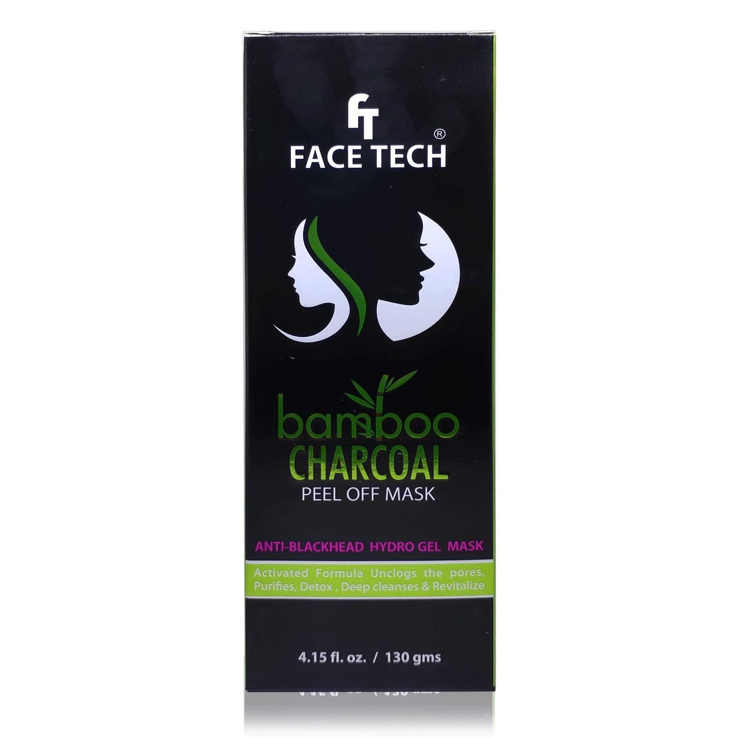 Peel Off Mask | Deep Cleansing Pore Care | Blackhead Removal & Skin Purifying Gel Mask (Pack Of 1, Bamboo Charcoal)