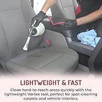 Vista 2 de HI-TECH - Pistola de aire Vortex, limpia rápidamente la suciedad y el polvo de las superficies, funciona con compresor de aire (Vortex I)