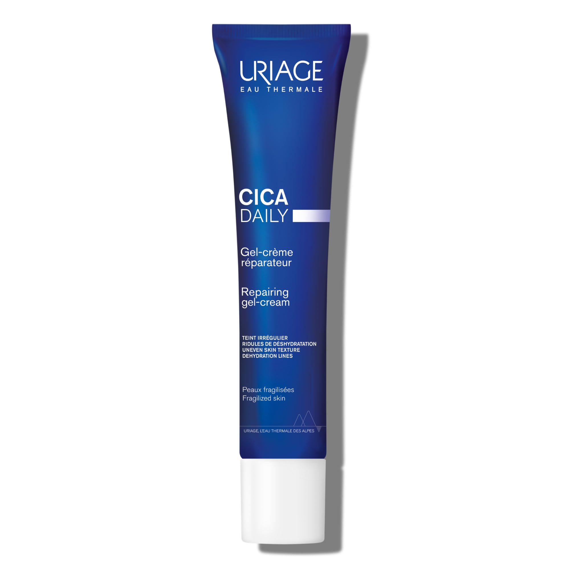 Uriage Bariéderm Cica-Daily Face Repairing Gel-Cream 40ml - Moisturizes, Enhances Skin Repair, Promotes Skin Regeneration - Rebalances Microbiome - Ultra-Light Gel Texture - Fragrance-Free
