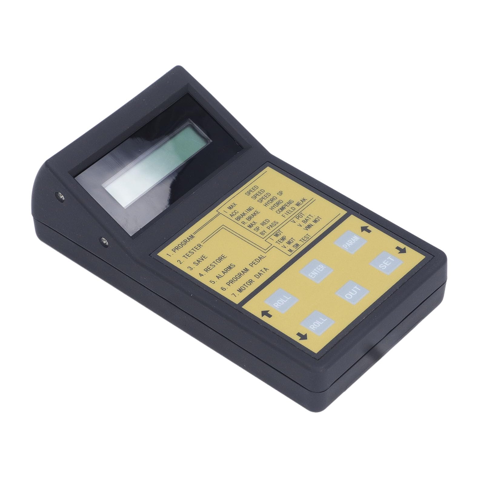 AMONIDA Programador de Unidad Portátil para Controlador de Velocidad Curtis y Controladores ZAPI, Programador de Montacargas Eléctrico Duradero para Detección de Códigos de Falla, Material ABS, 1